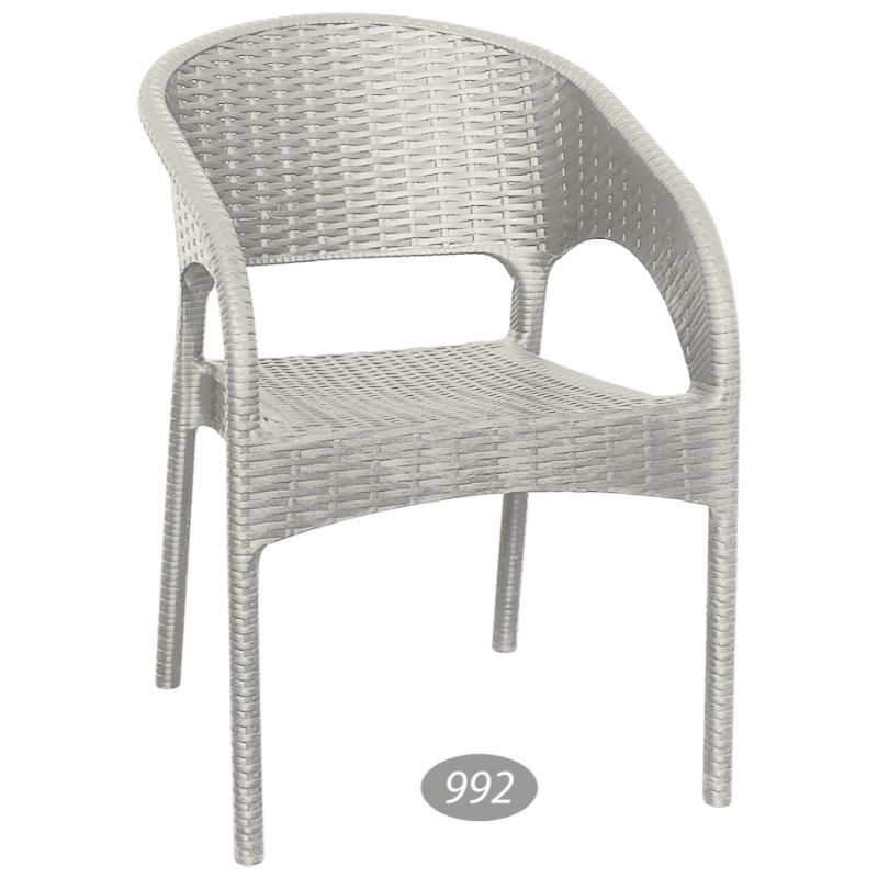 صندلی دسته دار حصیر بافت کد 992 ناصرپلاستیک
