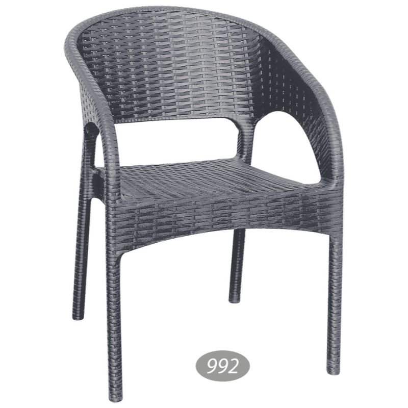 صندلی دسته دار حصیر بافت کد 992 ناصرپلاستیک