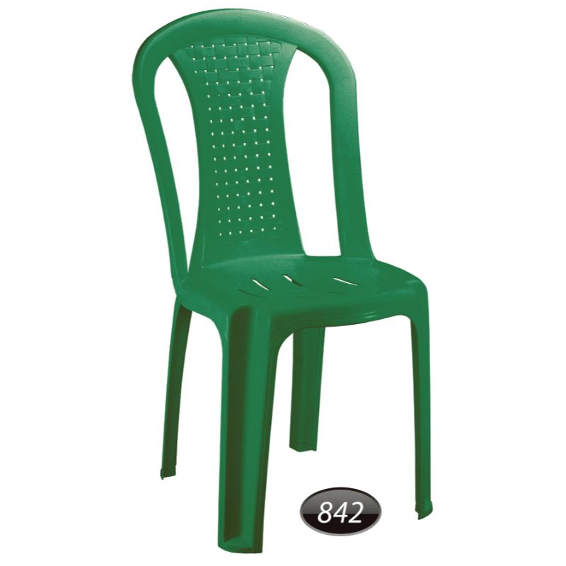 صندلی بدون دسته حصیری کد 842 ناصر پلاستیک